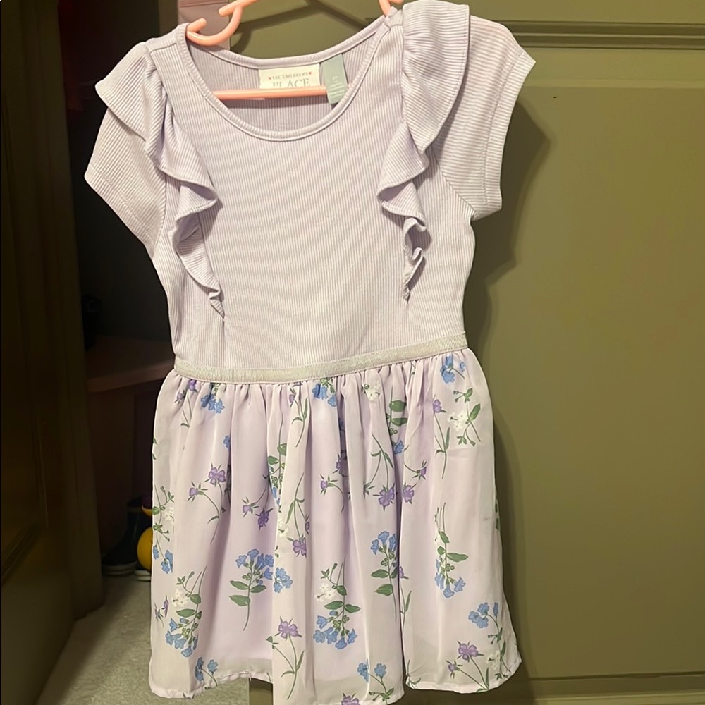 The Children's Place Lavender Ruffled Sundress